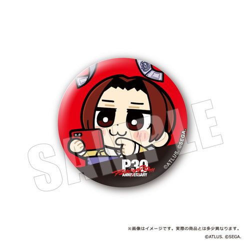 『P30th』主人公×ぶくぶ カンバッジ【BOX】