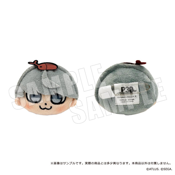 『P30th』主人公×ぶくぶ ぬいぐるみバッジ 06 P4