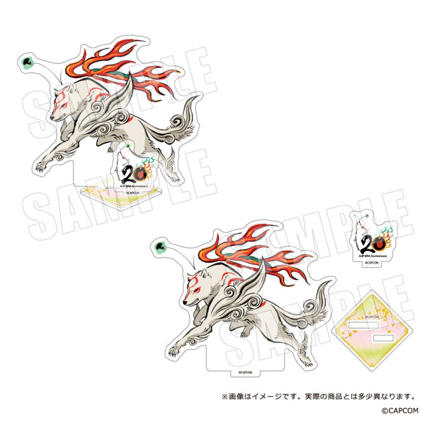 "Ōkami 20th Anniversary" Acrylic Stand 01: Amaterasu A