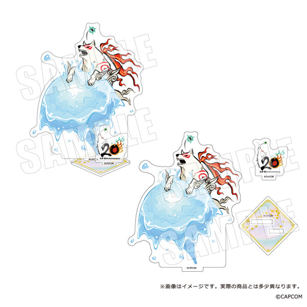 "Ōkami 20th Anniversary" Acrylic Stand 03: Amaterasu C