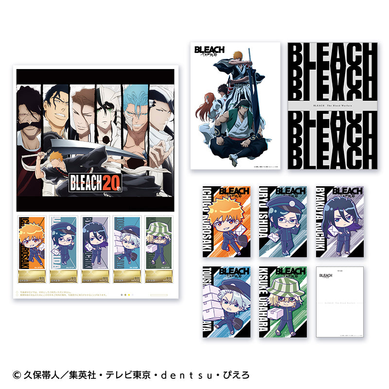 BLEACH フレーム切手セット WJ50周年展VOL.3 一護 藍染 檜佐木 BLEACH』オリジナルフレーム切手セット - Anime Store.JP