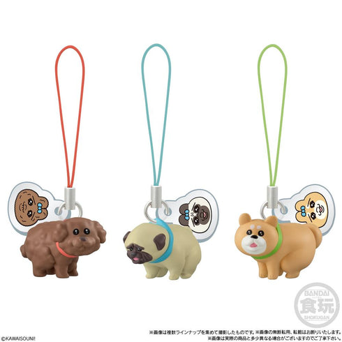 『おぱんちゅうさぎとわんころマスコット』【食玩】ビスケットつき【BOX】