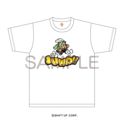 『勝利の女神:NIKKE』Tシャツ RUNNING SODA! ホワイト サイズ L