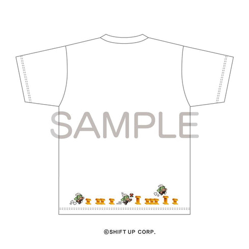 『勝利の女神:NIKKE』Tシャツ RUNNING SODA! ホワイト サイズ L