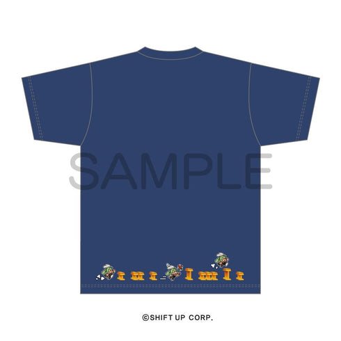 『勝利の女神:NIKKE』Tシャツ RUNNING SODA! ネイビー サイズ L