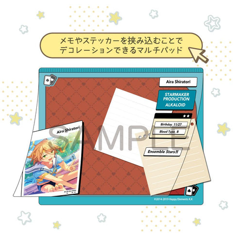 『あんさんぶるスターズ!!』DECOPAD 白鳥藍良