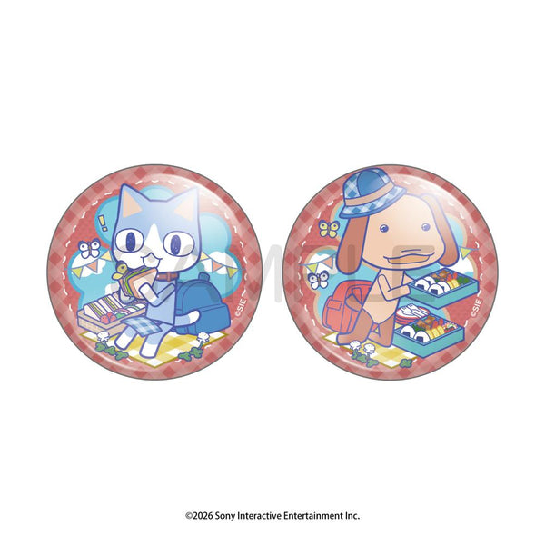 『どこでもいっしょ』ピクニックでもいっしょ 缶バッジセット ソラ&ピエール