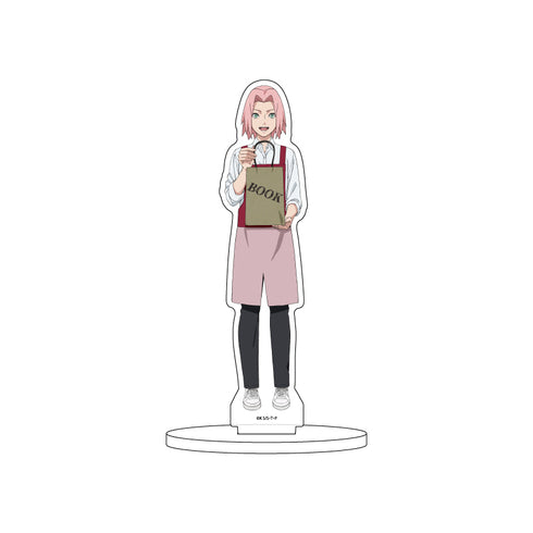 『NARUTO&BORUTO』キャラアクリルフィギュア 58/春野サクラ 書店員ver(描き下ろしイラスト)