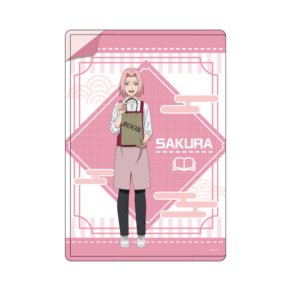 『NARUTO&BORUTO』キャラクリアケース 15/春野サクラ 書店員ver(描き下ろしイラスト)
