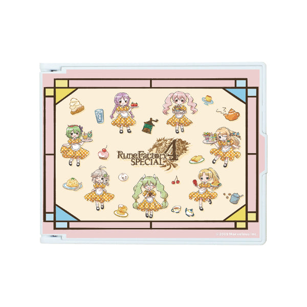 『ルーンファクトリー4スペシャル』デカキャラミラー 02/集合デザイン レトロ喫茶ver.(レトロアートイラスト)