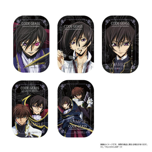 『コードギアス 反逆のルルーシュ』メモリアルピクチャーズ スクエア缶バッジコレクション【BOX】