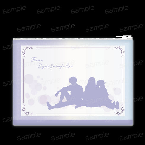 『葬送のフリーレン』合皮フラットポーチ 【新パーティー(休憩)】【202510再販】