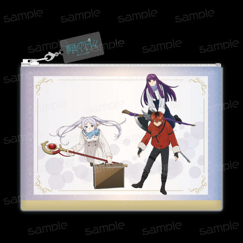 『葬送のフリーレン』合皮フラットポーチ【新パーティー(飛行)】【202506再販】