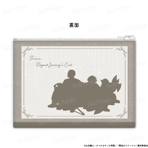 『葬送のフリーレン』合皮フラットポーチ【勇者一行(休憩)】【202602再販】