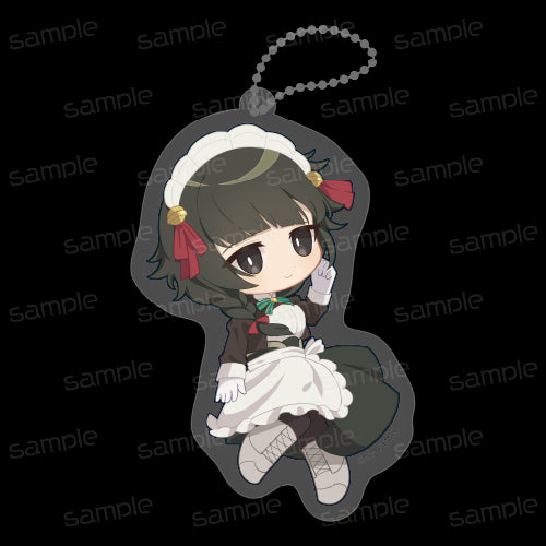 『君は冥土様。』ちびキャラアクリルキーホルダー【雪 メイド服】