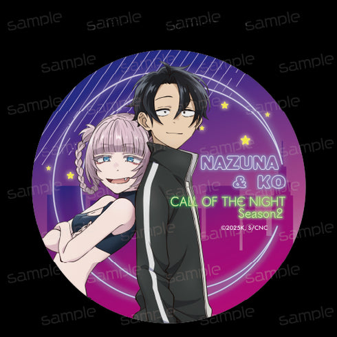 『よふかしのうた Season2』ラバーマットコースター 【七草ナズナ&夜守コウ】【202510再販】