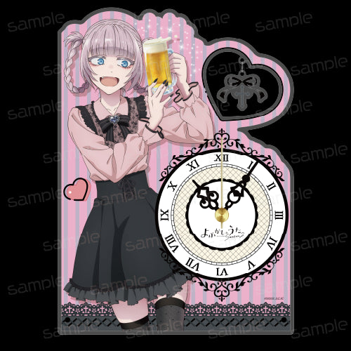 『よふかしのうた Season2』描き下ろし ビッグアクリル置時計