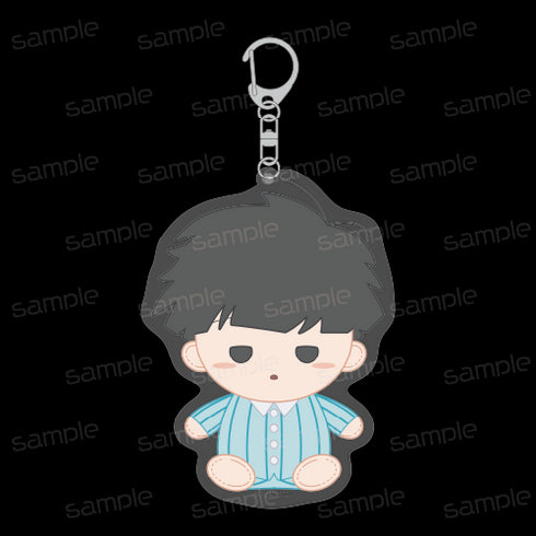 『モブサイコ100 III』おすわりもふりん アクリルキーホルダー 【影山 茂夫 パジャマ】