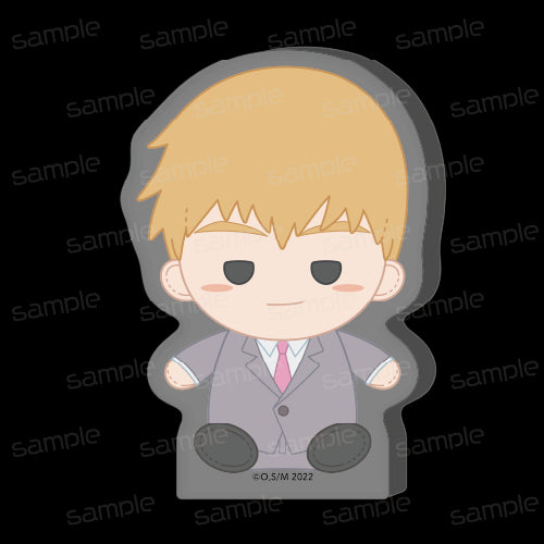 『モブサイコ100 III』おすわりもふりん アクリルminiブロック 【霊幻 新隆 スーツ】