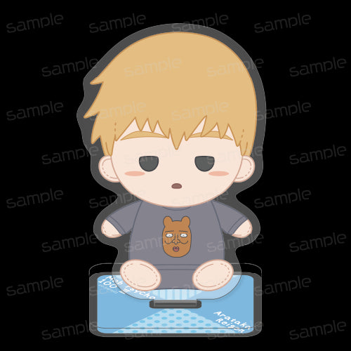 『モブサイコ100 III』おすわりもふりん アクリルスタンド 【霊幻 新隆 寝間着】