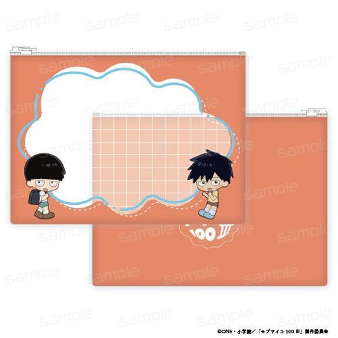 『モブサイコ100 III』ちびキャラクリアポーチ【影山 茂夫&影山 律 小学生】