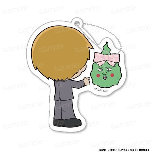 《Mob Psycho 100 III》夜光壓克力鑰匙圈附酒窩【靈幻 新隆 緞帶】【202604再版】
