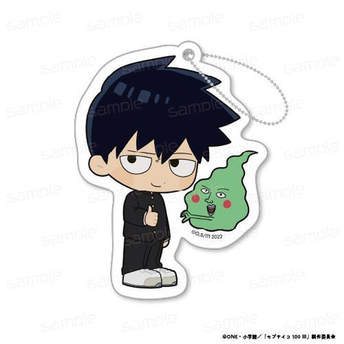 『モブサイコ100 III』蓄光アクリルキーホルダーwithエクボ【影山 律】【202602再販】