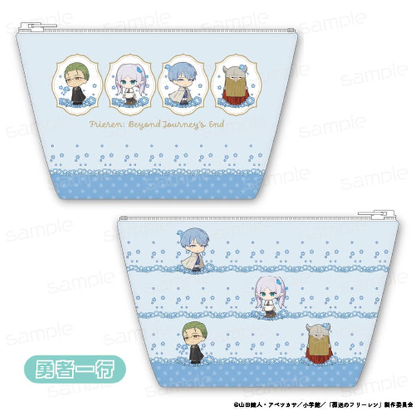 『葬送のフリーレン』『bloom』シリーズ 合皮舟形ポーチ【勇者一行】