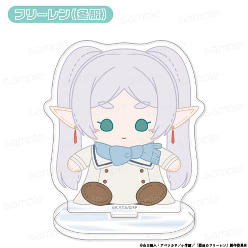 『葬送のフリーレン』おすわりもふりん アクリルスタンド 第2弾【フリーレン(冬服)】【202604再販】