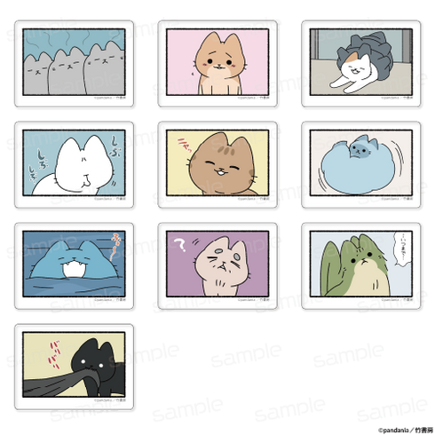 《猫妖怪》透明贴纸收藏套装【BOX】【202608再版】