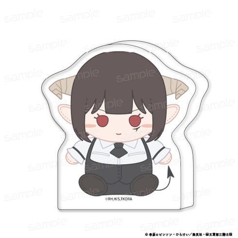 『姫様“拷問”の時間です』おすわりもふりん アクリルminiブロック【トーチャー・トルチュール】