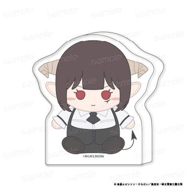 『姫様“拷問”の時間です』おすわりもふりん アクリルminiブロック【トーチャー・トルチュール】