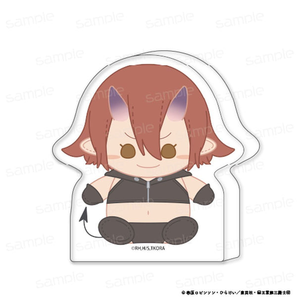 『姫様“拷問”の時間です』おすわりもふりん アクリルminiブロック【陽鬼】