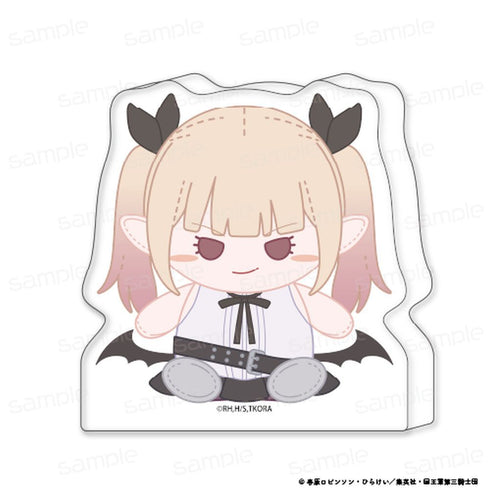『姫様“拷問”の時間です』おすわりもふりん アクリルminiブロック【バニラ・ぺシュッツ】
