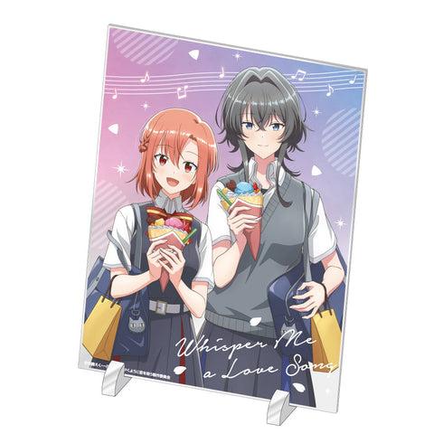 『ささやくように恋を唄う』アクリルアートボード