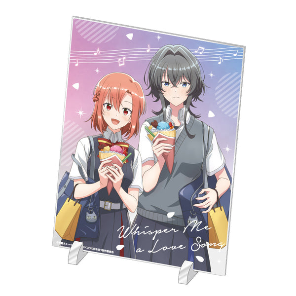 『ささやくように恋を唄う』アクリルアートボード