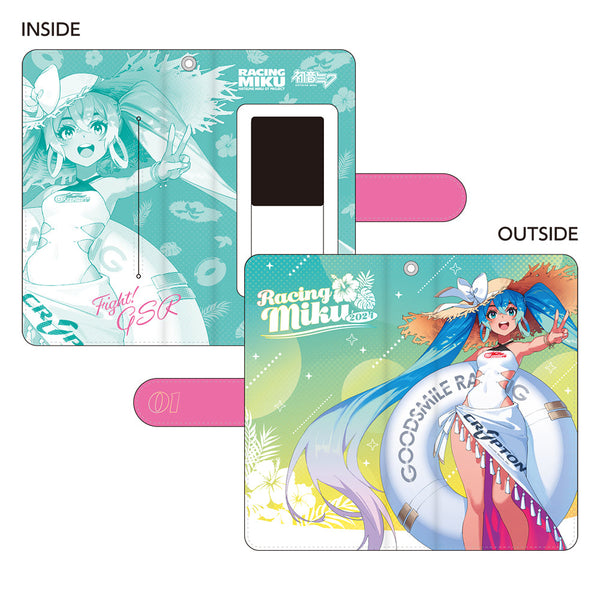 『レーシングミク』2024 Tropical Ver. 手帳型スマートフォンケース【202503再販】