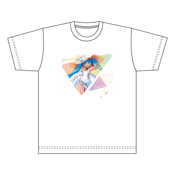 『レーシングミク』2024 Tropical Ver. Tシャツ Mサイズ【202503再販】