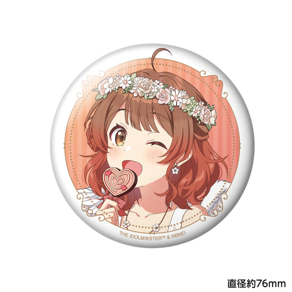 『学園アイドルマスター』おっきめ缶バッジ Devil&Angel Ver. 花海佑芽【202505再販】