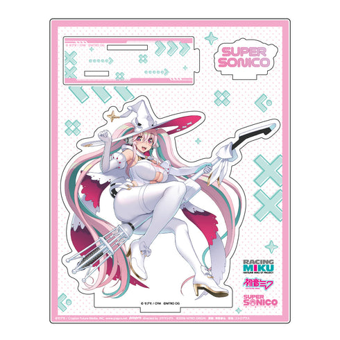 『レーシングミク』2024Ver.×すーぱーそに子 つながるアクリルスタンド B【202503再販】