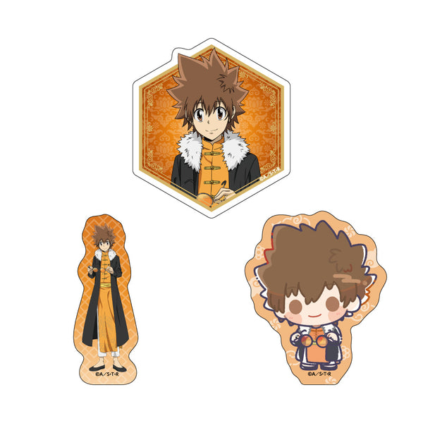 『家庭教師ヒットマンREBORN!』ステッカー3枚セット 沢田綱吉