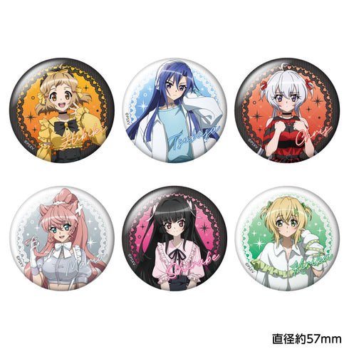 『戦姫絶唱シンフォギアXV』トレーディング描き下ろし缶バッジ 地雷系&天使界隈Ver.【BOX】
