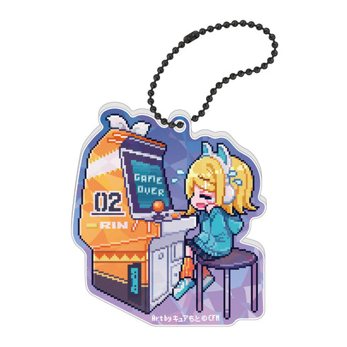 『39Culture』2025 RETRO ホログラムアクリルキーホルダー 鏡音リン