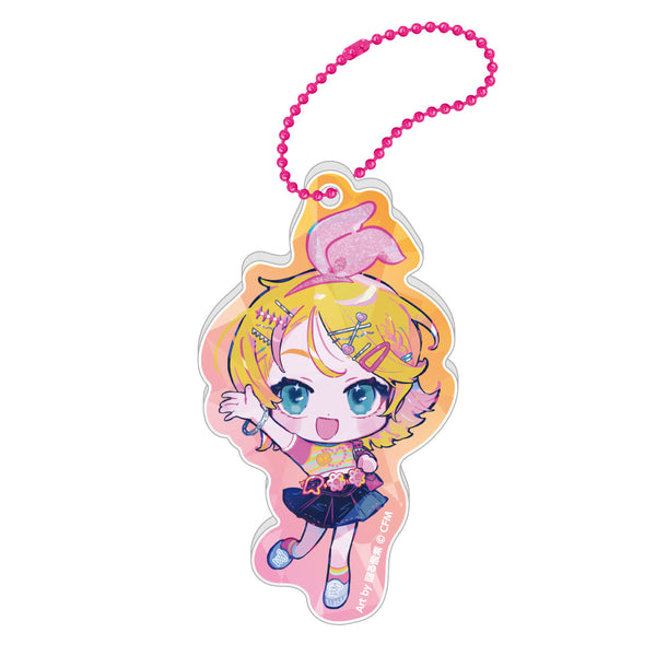 『39Culture』2025 POP ホログラムアクリルキーホルダー 鏡音リン