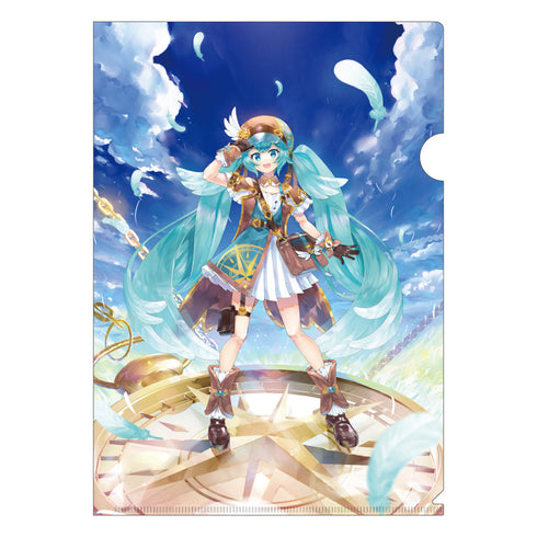 『初音ミク』ねんどろいど 100番記念展示会 クリアファイル