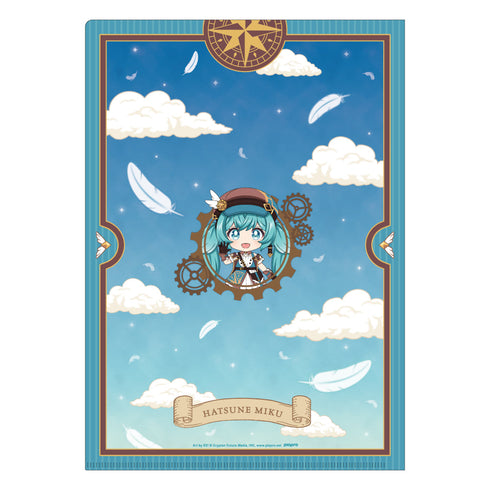 『初音ミク』ねんどろいど 100番記念展示会 クリアファイル