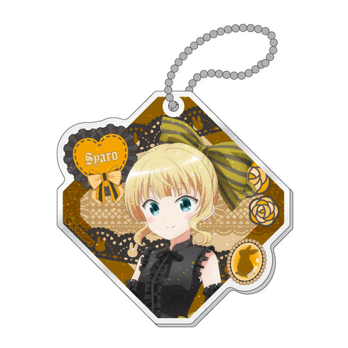 『ご注文はうさぎですか? BLOOM』ラメ入りアクリルキーホルダー シャロ