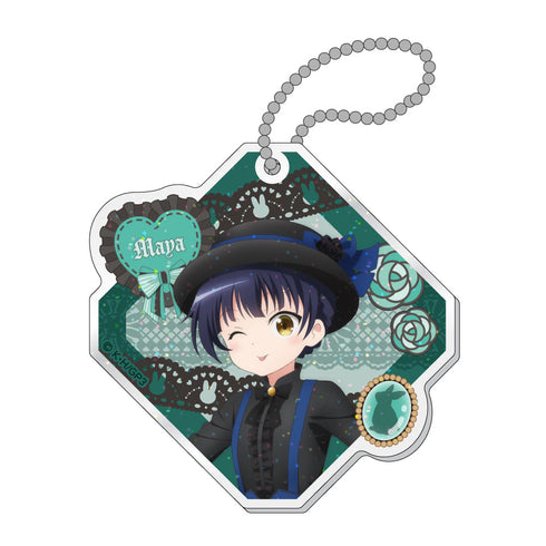 『ご注文はうさぎですか? BLOOM』ラメ入りアクリルキーホルダー マヤ