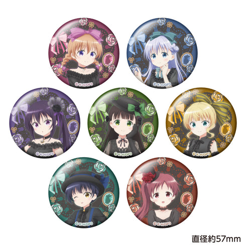 『ご注文はうさぎですか? BLOOM』トレーディングラメ入り缶バッジ【BOX】