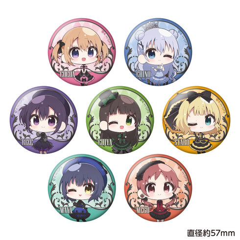 『ご注文はうさぎですか? BLOOM』トレーディングちびキャララメ入り缶バッジ【BOX】